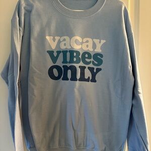 NWOT Pink Lily Boutique Sweatshirt, Medium